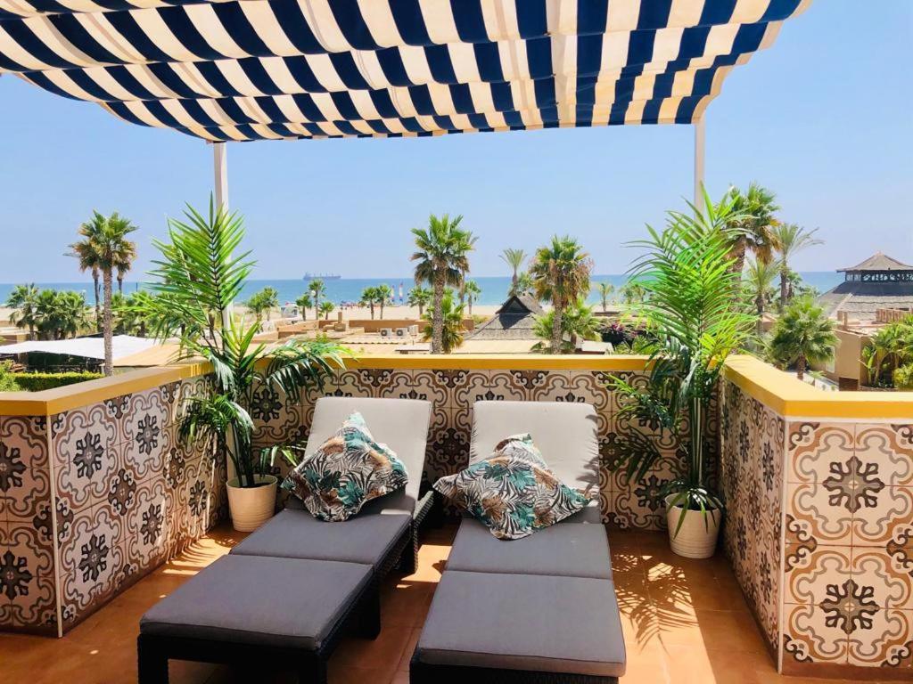 ático De Lujo En Primera Línea 2 Balcones Con Vistas Al Mar, Playa Appartamento *